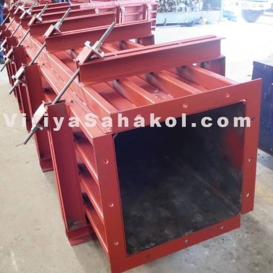 รับผลิตชิ้นงานเหล็ก งานตัดเหล็ก พับเหล็ก - วิริยะสหกล - แบบเสาเหลี่ยม แบบเสากลม